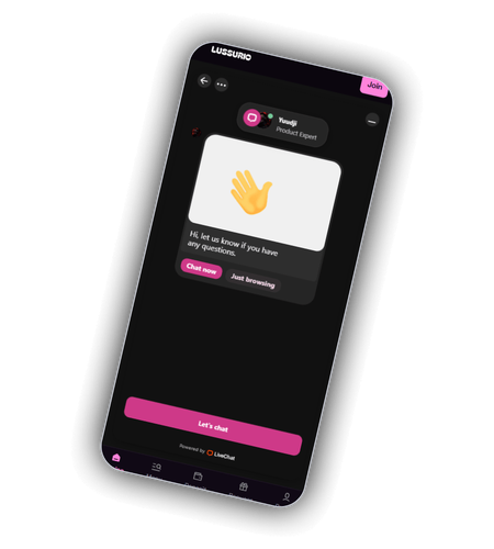 Lussurio Casino contact and support screen with email address and help centre categories